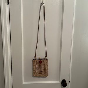 Yvonne Waska Woven Crossbody Purse